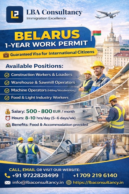 Belarus 1-Year Work Permit